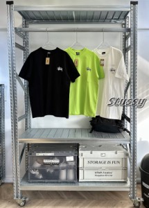 Stussy Ancient Koi プリント半袖Tシャツ