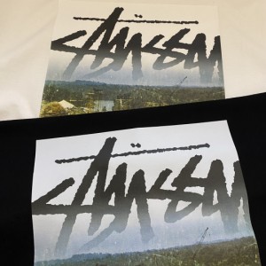 Stussy ルーズコットン ラウンドネック 半袖