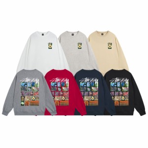 ステューシーSTUSSY  プリント ファッション　Tシャツ2023新作  [並行輸入]