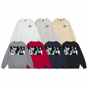 ステューシーSTUSSY  プリント ファッション　Tシャツ2023新作  [並行輸入]