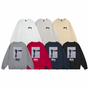 ステューシーSTUSSY  プリント ファッション　Tシャツ2023新作  [並行輸入]