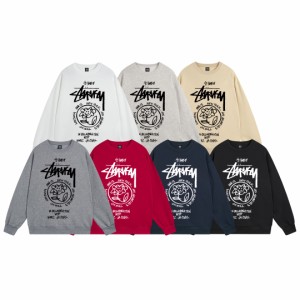 ステューシーSTUSSY  プリント ファッション　Tシャツ2023新作  [並行輸入]