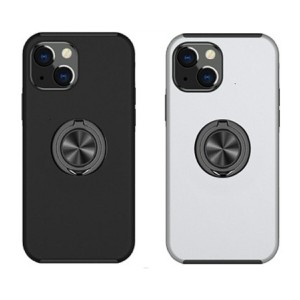 TR-CAS006 iPhone 14 カバー 360度回転 リング付き スタンド  スマホ カバー アイフォン フィンガーリング (C)