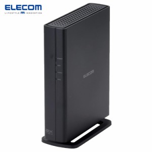 ELECOM WRC-X1800GS-B Wi-Fi ルーター 無線LAN Wi-Fi6 1201+574Mbps エレコム (R)