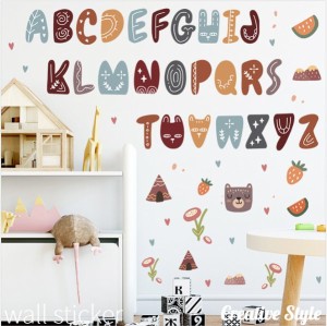 ウォールステッカー 誕生日 alphabet 子供部屋 壁飾り 絵 diy 壁紙 シール 可愛い 動物 木 身長計 北欧 アニマル 窓 キッチン | 星 海 鳥