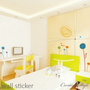 ウォールステッカー 花 鳥 ハート 木 植物 wallsticker グリーン 緑 壁飾り インテリア シール 壁紙 シール 北欧 オシャレ diy 壁紙 風景