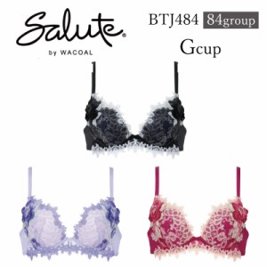 31%OFF ワコール Wacoal サルート salute 84グループ 84G VIVA LINE 3/4カップブラジャー Gカップ (下着 単品 ブラジャー レディース 女