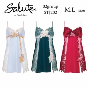 28%OFF ワコール Wacoal サルート salute 02グループ 02G BTJ402 ペア スリップ ランジェリー 下着 レディース M・Lサイズ STJ202