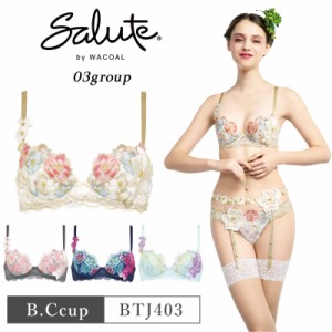 20％OFF ワコール Wacoal サルート salute 03グループ 03G プッシュアップブラ P-UP 3/4カップ 下着 ブラジャー レディース B・Cカップ B