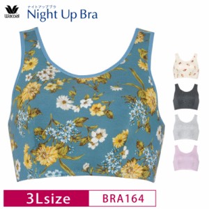 20％OFF ワコール Wacoal ナイトアップブラ Night Up Bra おやすみブラ 夜用ブラ ナイトブラ バストケア 下垂防止 ノンワイヤーブラ (3L