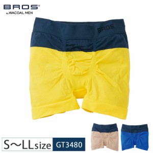 20%OFF ワコール ブロス ボクサーパンツ wacoal BROS メンズ  ブロス バイ ワコールメン PANTS HOLIC X 前閉じ S-LLサイズ GT3480