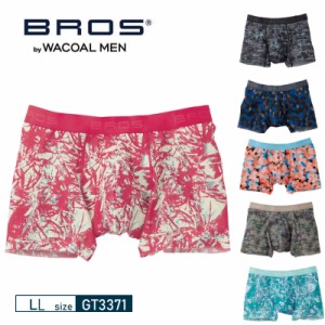 20％OFF ワコール wacoal メンズ BROS ブロス バイ ワコールメン 動きにフィット！キモチイイパンツ ボクサーパンツ 前閉じ LLサイズ GT3