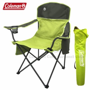 【送料無料】【Coleman コールマン】 OVERSIZED QUAD CHAIR WITH COOLER　屋外用 コールマン 折りたたみ式チェア クワッド クワット