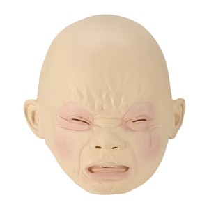 【即納】ハロウィン  赤ちゃんマスク ラバーマスク 仮装 被り物 変身マスク 赤ちゃんマスク コスプレ かぶりもの 変装