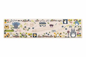 【即納】拭ける！お手入れ簡単なとなりのトトロのPVCロングマット 『お絵かき』45×180cm センコー トトロ キッチンマット ロングマット