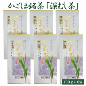 深むし茶「特上煎茶」100g × 6袋セット 鹿児島 お土産