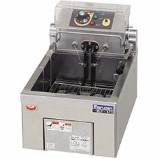 【新品】【マルゼン業務用電気卓上フライヤー】【MEF-5TE】【間口300×奥行420×高さ200】【マルゼン工場より直送】【送料無料】（沖縄・