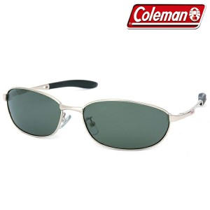 偏光 サングラス メンズ レディース Coleman コールマン CO3008-3 偏光レンズ スポーツサングラス 反射光・紫外線カット クリア＆ナチュ