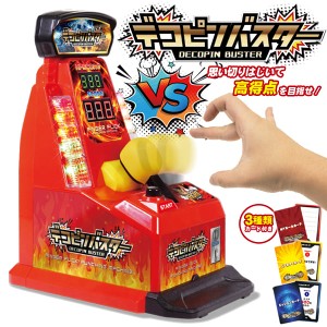 卓上ゲーム デコピン版パンチングマシン 大人数 パーティー 玩具 カード付【 デコピン対決 ミニパンチングマシーン 指 おもちゃ 遊び 対