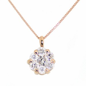 ペンダント　ネックレス　ダイヤモンド　0.3ct　18金　ホワイトゴールド　ピンクゴールド　K18　WG　PG　台座　10金　K10　チェーン　セ