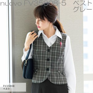 FOLK フォーク　FV35808　ベスト　レディース　全2色【お取り寄せ製品】【女性用　事務服　営業　受付嬢　リクルート　スーツ　制服】