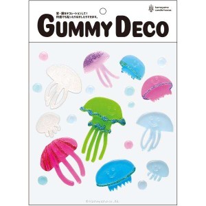 カメヤマ　Gummy Deco グミデコ　バッグS　ゼリーフィッシュ　PE0701019【ゆうパケット発送　全国送料無料】【お取り寄せ商品】【同梱／