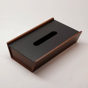 ヤマト工芸　YK12-002-Bk　choco block　ティッシュケース　ブラック【お取り寄せ製品】【BOX　ティッシュボックス　ティッシュケース　y