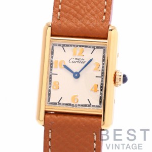 【中古】CARTIER MUST TANK SMALL MODEL VERMEIL カルティエ マストタンクSM ヴェルメイユ W1008354