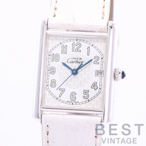 【中古】CARTIER MUST TANK LARGE MODEL カルティエ マストタンク LM W1014354