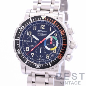 【中古】ZENITH RAINBOW FLAYBACK ゼニス レインボー フライバック 02.0480.405/24