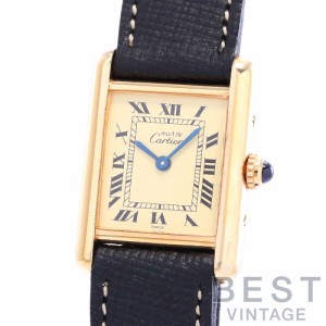 【中古】CARTIER MUST TANK SMALL MODEL VERMEIL カルティエ マストタンクSM ヴェルメイユ W1003153