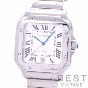 【中古】CARTIER SANTOS DE CARTIER WATCH LARGE MODEL カルティエ サントス ドゥ カルティエ ウォッチ LM WSSA0018