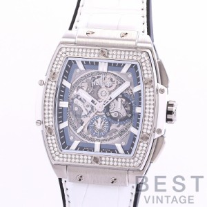 【中古】HUBLOT SPIRIT OF BIG BANG TITANIUM WHITE DIAMOND JAPAN LIMITED ウブロ スピリット オブ ビッグ・バン チタニウム ホワイト 