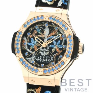 【中古】HUBLOT  BIG BANG BRODERIE SUGAR SKULL GOLD LIMITED EDITION OF 200 PIECES  ウブロ ビッグバン ブロイダリーシュガースカル 