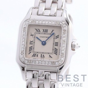 【中古】CARTIER PANTHERE SM DIAMOND BEZEL カルティエ パンテールSM ダイヤモンドベゼル WF3091F3