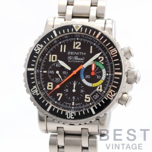 【中古】ZENITH RAINBOW FLYBACK CHRONOGRAPH EL PRIMERO ゼニス レインボーフライバッククロノグラフ　エル・プリメロ 02.0480.405/24