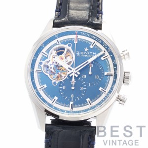 【中古】ZENITH CHRONOMASTER EL PRIMERO OPEN CHARLES VERMOT TRIBUTE ゼニス クロノマスター エル・プリメロ オープン シャルルベルモ 