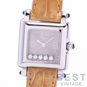 【中古】CHOPARD HAPPY SPORT SQUARE MINI ショパール ハッピースポーツ スクエアミニ 27/8892/23