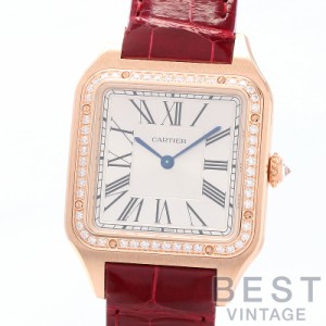 【中古】CARTIER SANTOS-DUMONT WATCH LARGE MODEL カルティエ サントスデュモンLM WJSA0016