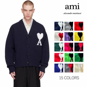 15色★ アミパリス ★AMI PARIS ニット カーディガン 男女兼用 セーター ウェア  アミパリ  ami Paris パーカー トップス メンズ レディ