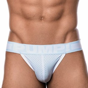 M_FROST (パンプ) PUMP ジョックストラップ MICRO MESH JOCK STRAP ケツ割れサポーター メンズ (M， FROST)