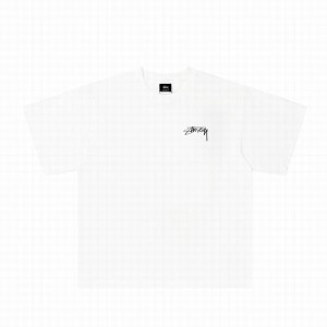 Stussyロゴプリント半袖Tシャツ