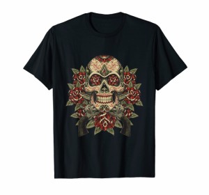 メキシカンシュガースカル キュート ハロウィン Tシャツ