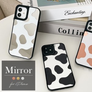 日本製 スマホケース ミラー meiky ブランド iphone14 iphone13 iphone カバー ケース 背面 大人 おしゃれ 人気 かわいい レディース 牛