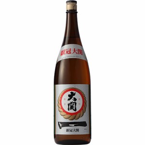 大関 銀冠 瓶詰 1.8L 瓶 1800ml×6本 u-yu