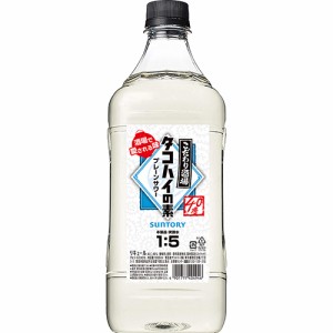 サントリー こだわり酒場のタコハイの素 コンク 1.8L ペットボトル 1800ml×6本 ケース u-yu