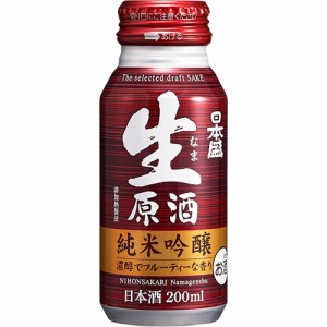 日本盛 生原酒 純米吟醸 ボトル缶 200ml×30本 ケース u-sa
