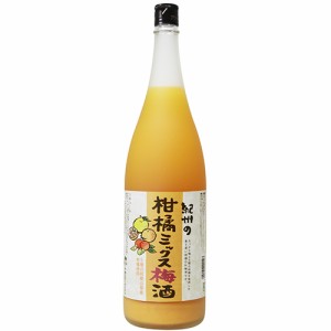 中野BC 紀州の柑橘ミックス梅酒 1.8L瓶 1800ml×6本 和歌山産 南高梅 u-yu