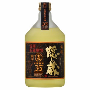 濱田酒造 麦焼酎 長期貯蔵 特撰 隠し蔵 35度 720ml×6本 u-yu