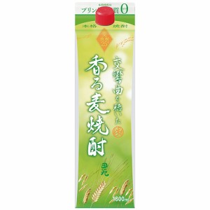 田苑酒造 麦焼酎 交響曲を聴いた香る麦焼酎 1.8Lパック 1800ml×6本 ケース u-yu